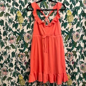 NWT CACIQUE Racerback Ruffle Strap Adjustable Nightgown